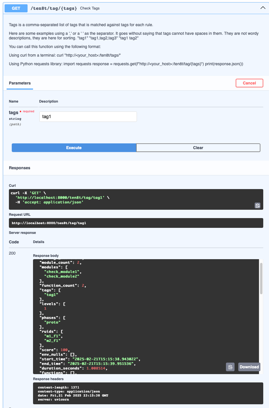 FastAPI Demo